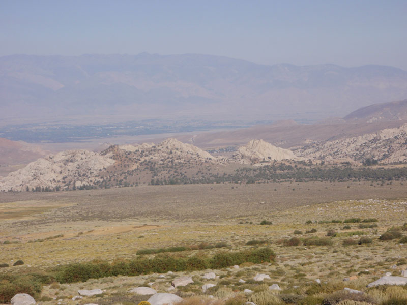 Hills towards Bishop