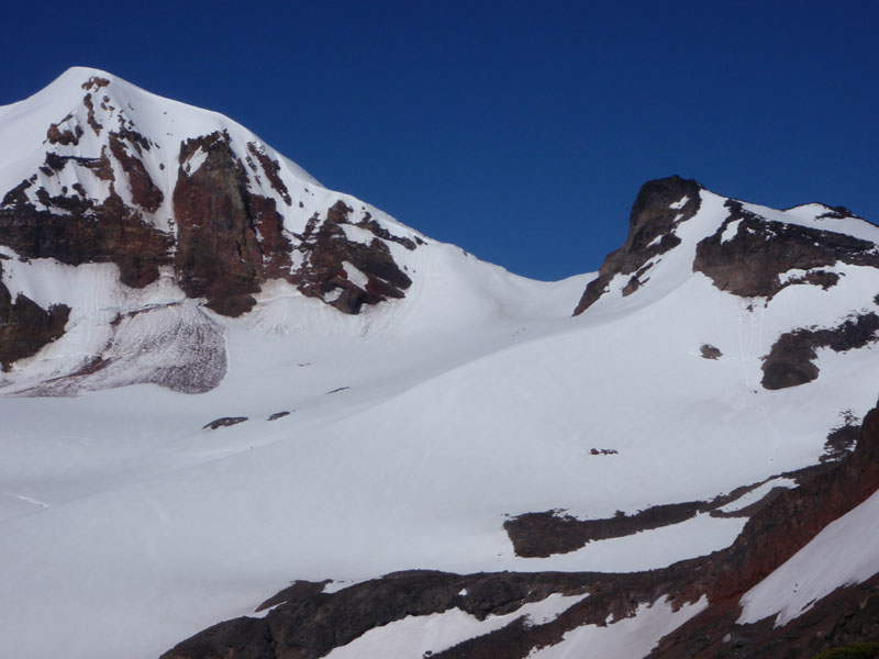 Climbers on the Hayden