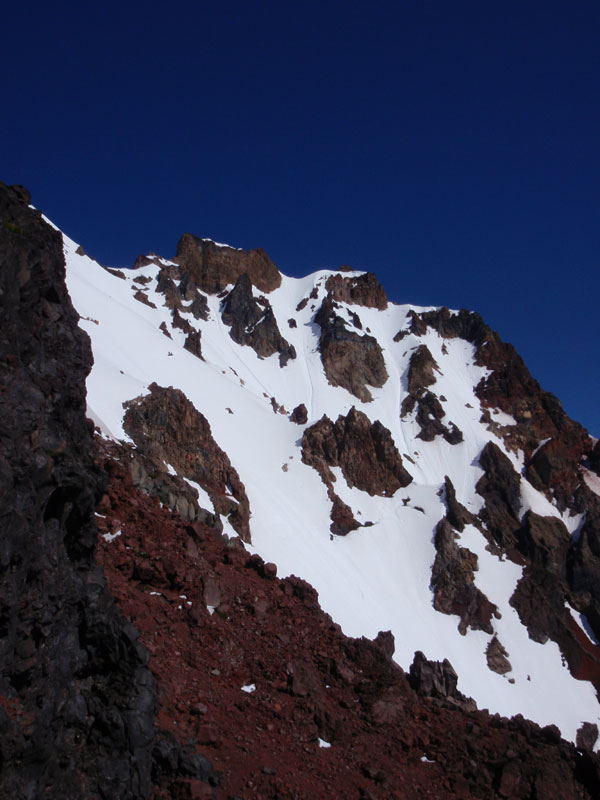 Summit area from the SE spur