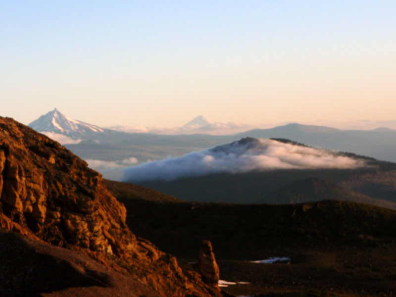 Jeff, Hood and Black Crater