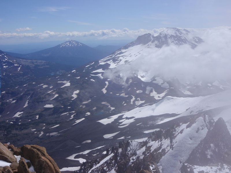 Bachelor Butte and South Sister