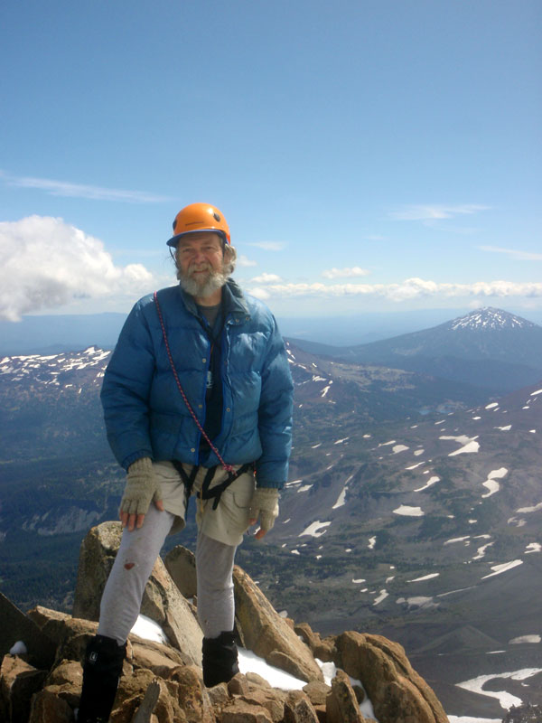 Dave on the summit