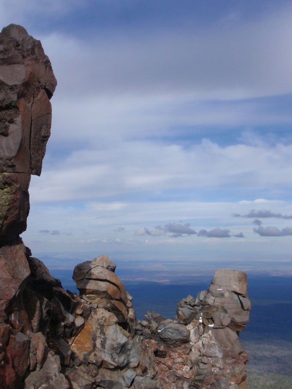 View towards Smith from SE spur