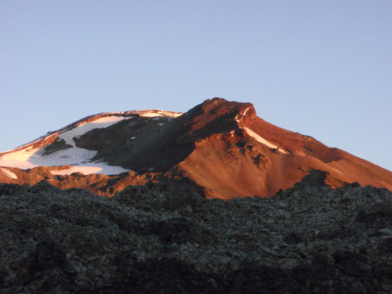 Early morning shot of Hodge Crest