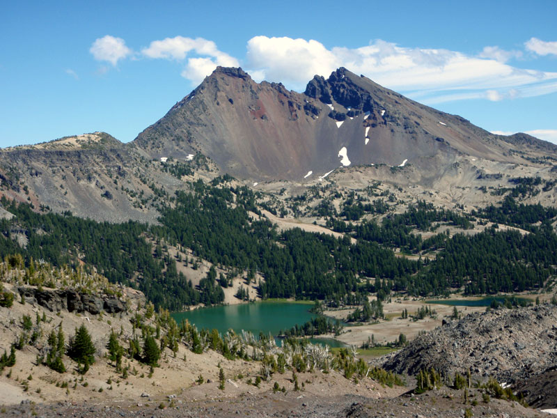 Broken Top and Green Lakes