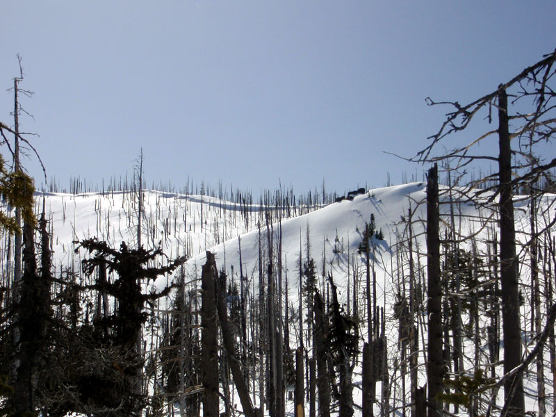 Cornices on the ridge