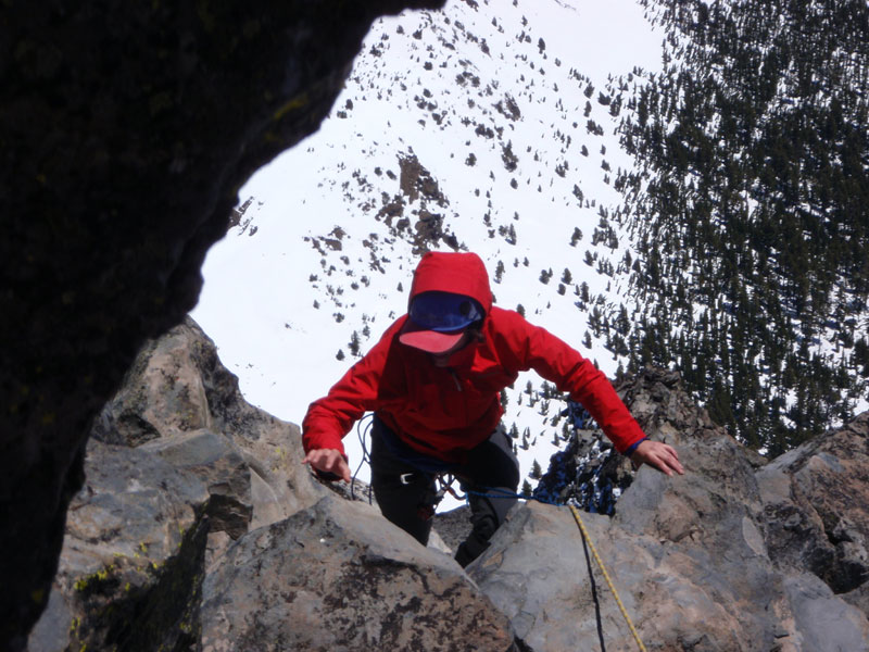 Wendy nears the top