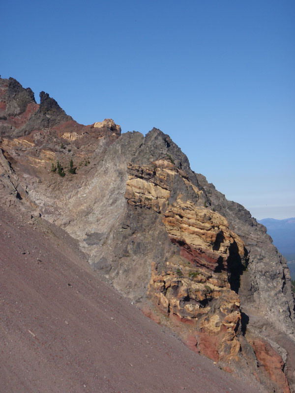 East spur off north ridge