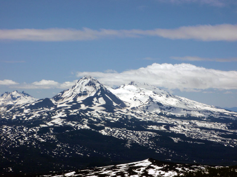 Broken Top, North and Middle