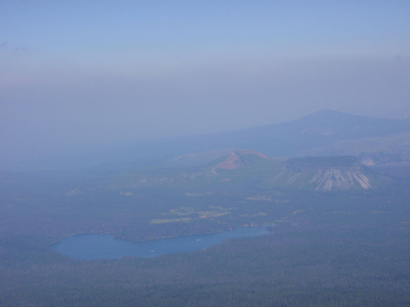 Big Lake from the summit