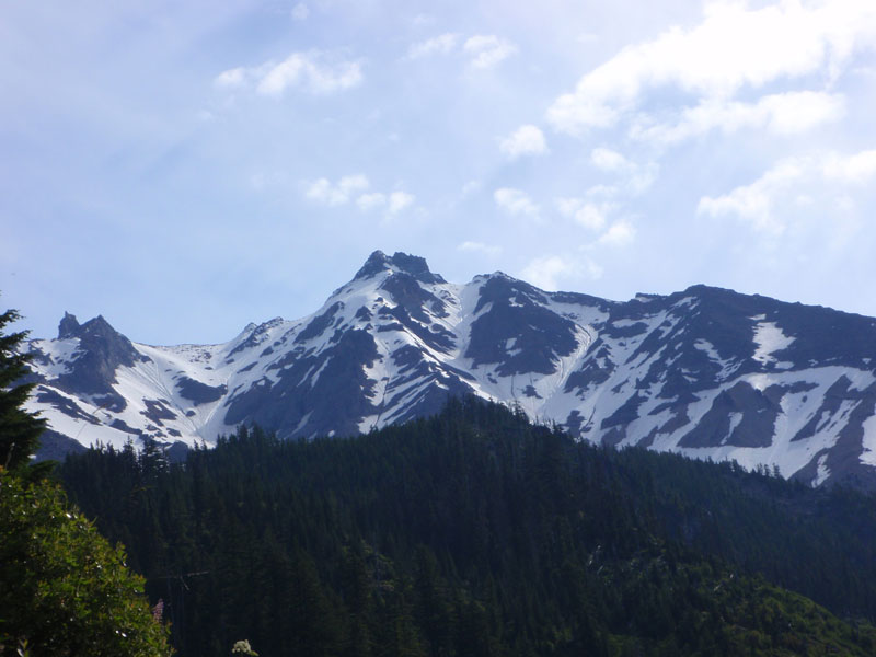 Mt. Jefferson, from Milk Creek &amp; the PCT