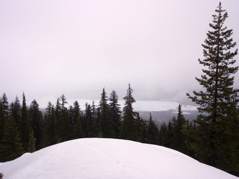 Soloed Hemlock Butte in light rain