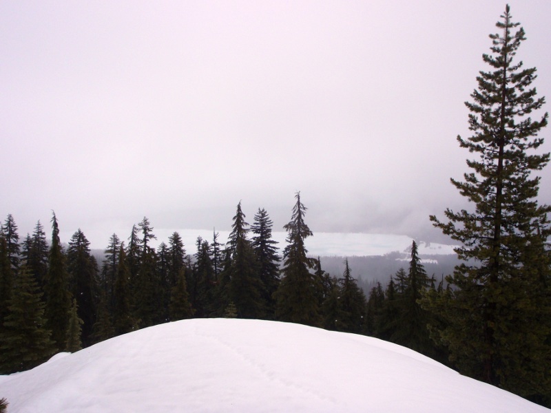 Soloed Hemlock Butte in light rain