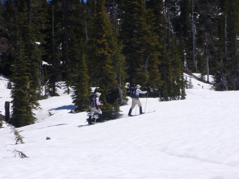 Lots of snow for a June ski