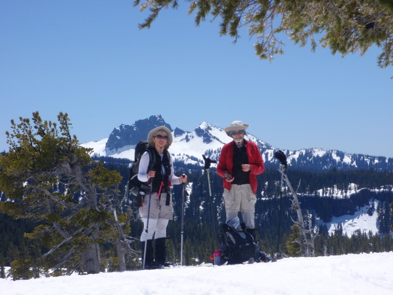 Sue and John at our 6200' high point