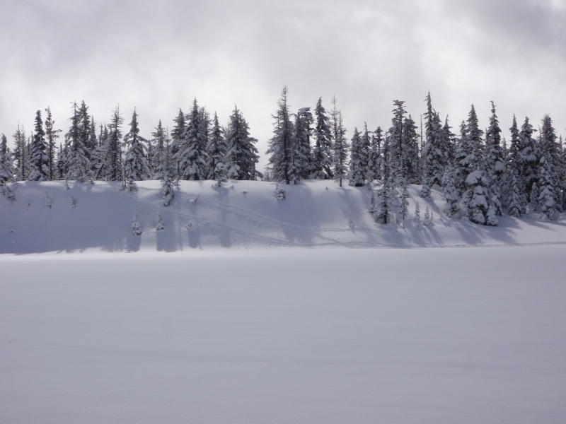 Looking back to our lunch spot