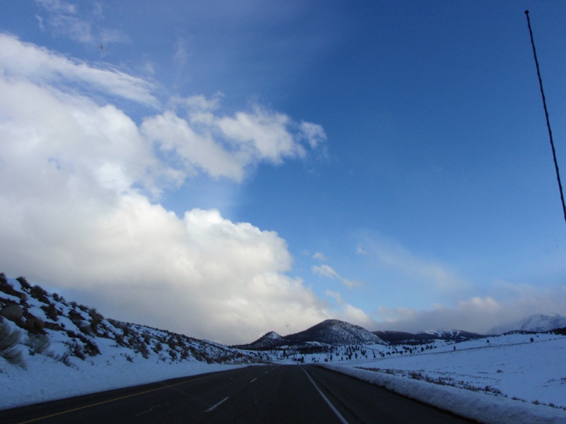 Clouds south of Mono Lake