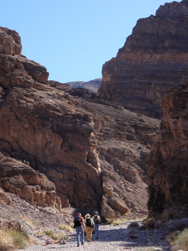 Hiking Falls Canyon