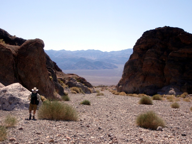 Exiting the canyon