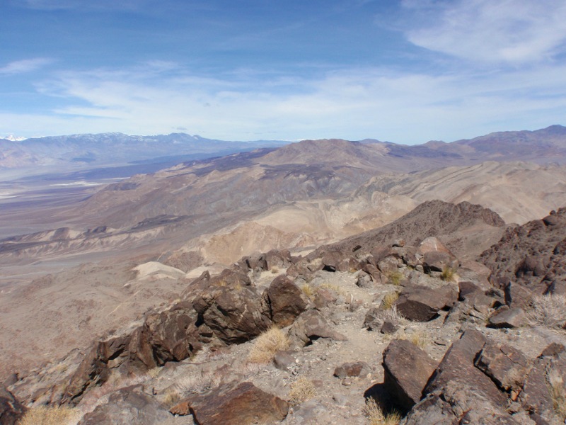 View north from the summit&#8212;the Corridor is somewhere in there