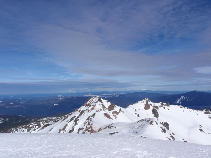 View north from the summit