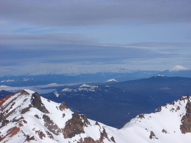 The Sisters, Broken Top and Bachelor Butte