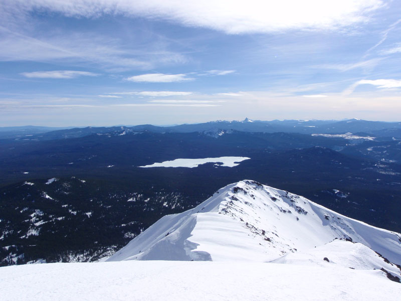 South from the summit