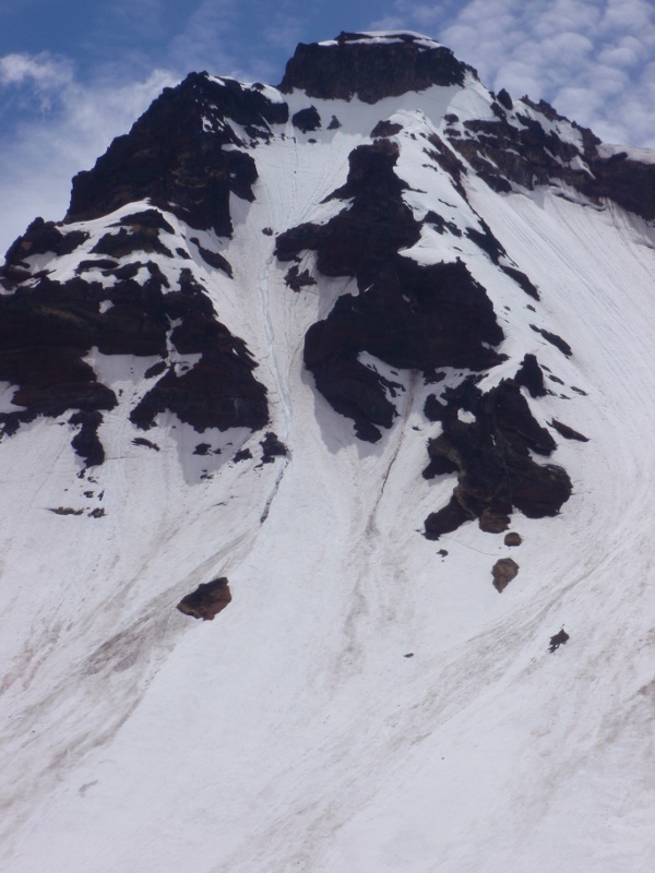 Runnel in the Early Morning Couloir