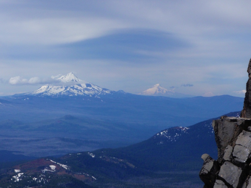 Mts. Jefferson, Hood and Adams