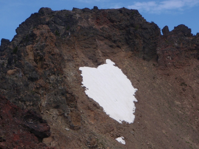 Snow patch on The Husband