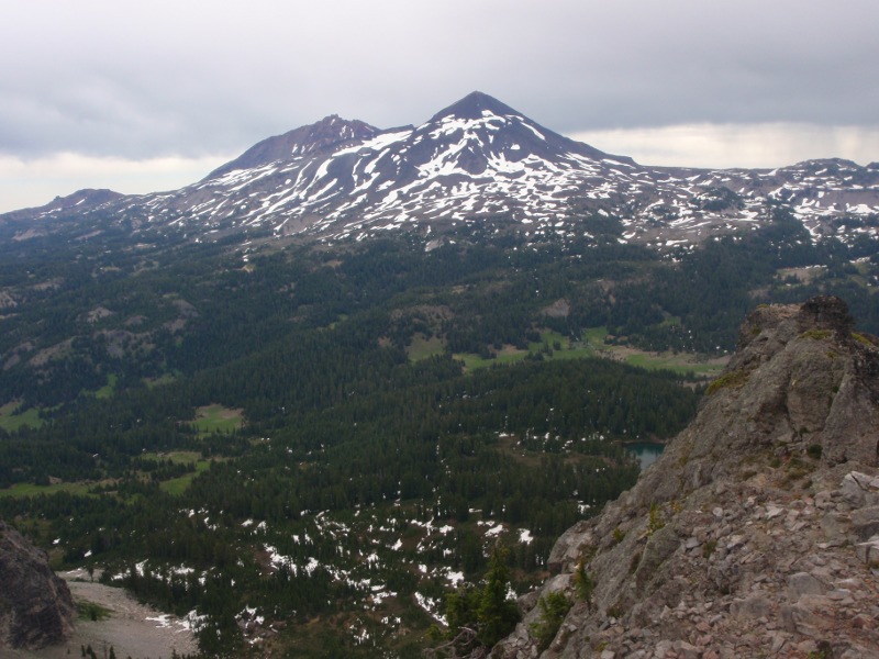 North and Middle from the summit