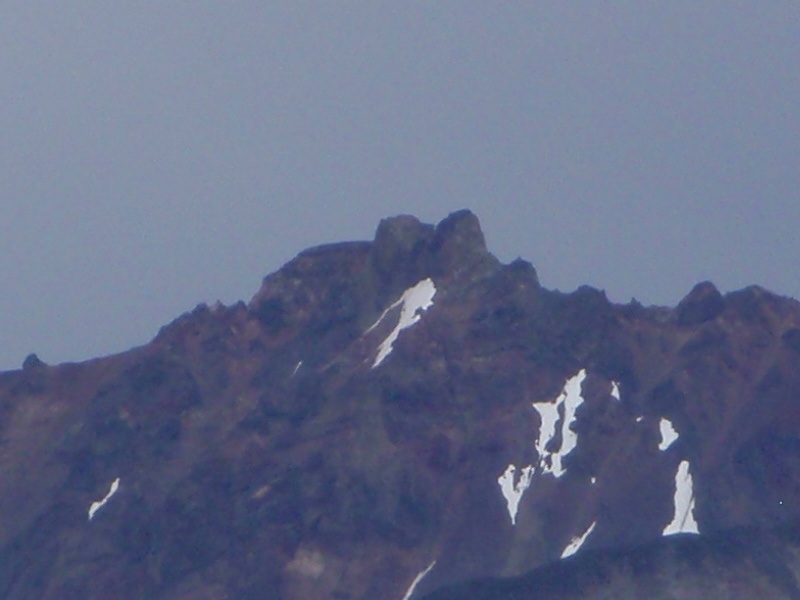 Detail of the Dinner Plate on North Sister