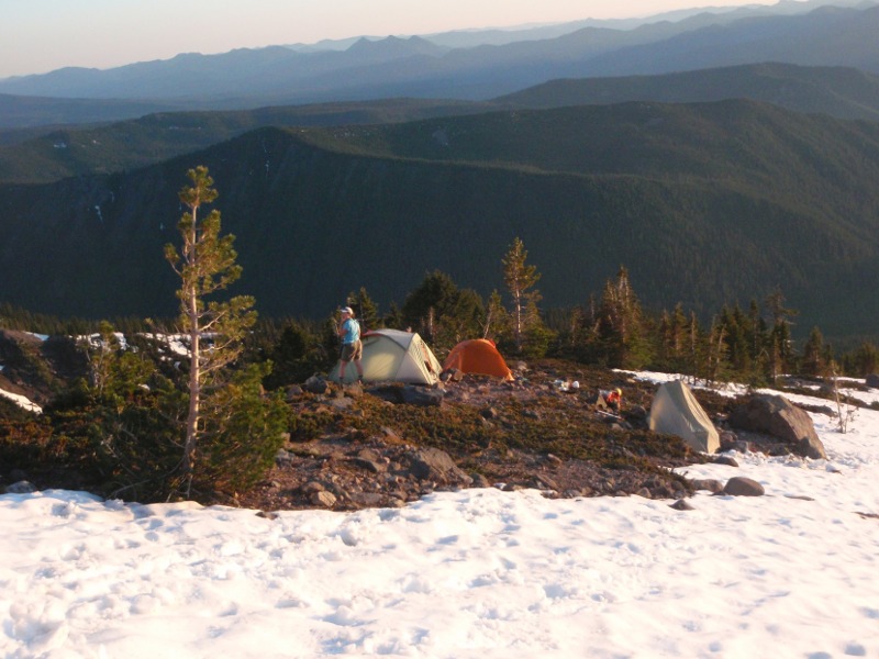 Camp at 6700'