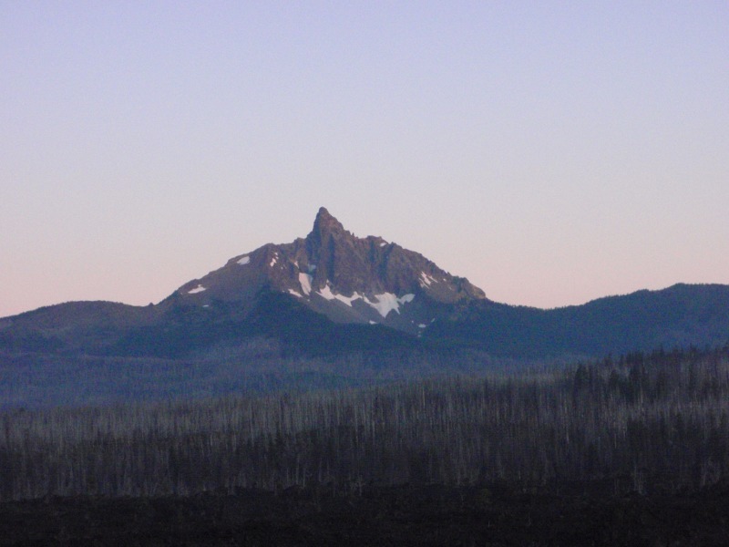 Mt. Washington, no smoke showing from Shadow Lake fire