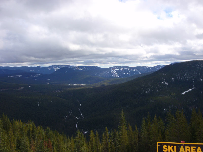 Still Creek (Trillium Lake is behind the ridge)