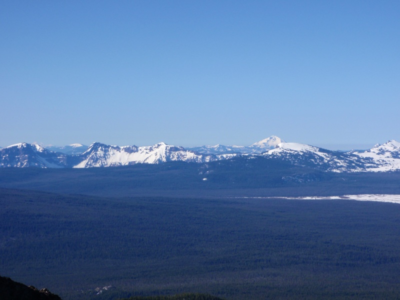 Mt. McLoughlin behind Crater Lake