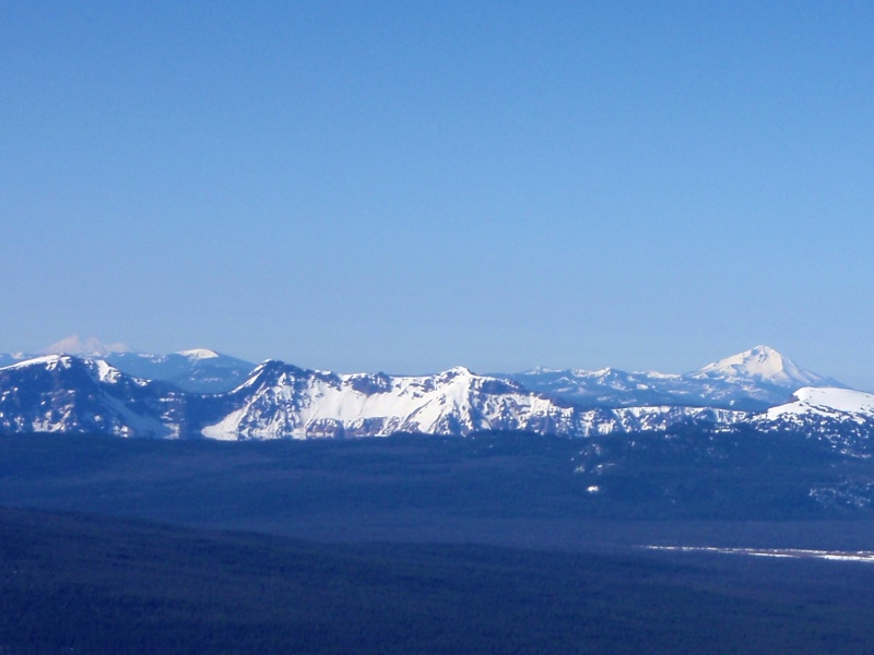 Mts Shasta and McLoughlin