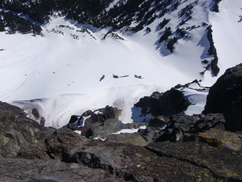 Lathrop Glacier on the north side