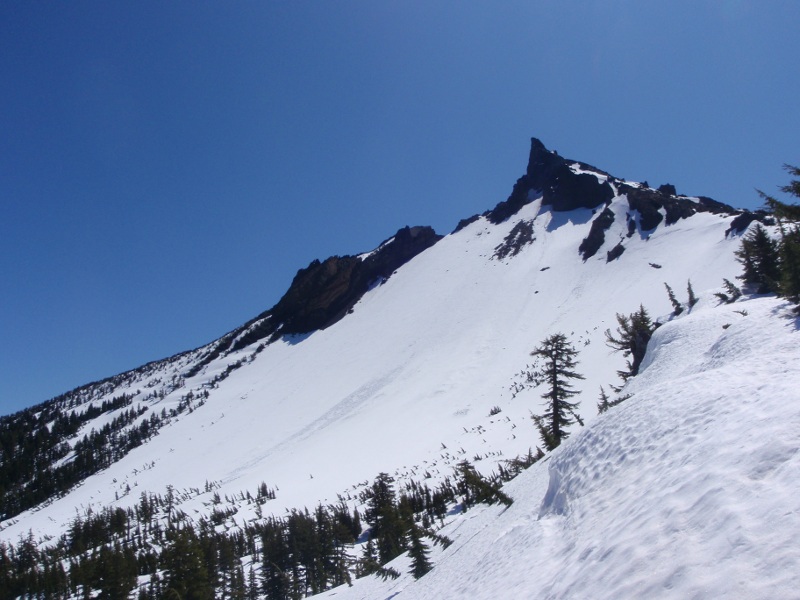 Mt. Thielsen in the summer