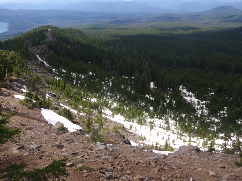 Snow, in August!