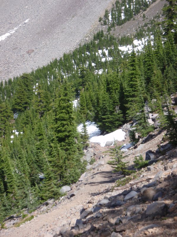 Snow on the PCT