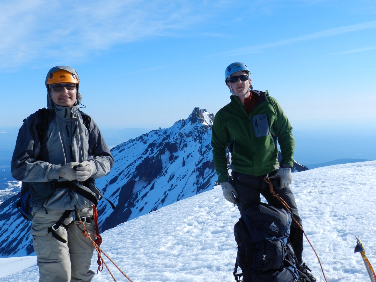 Ivan and Doug on the summit